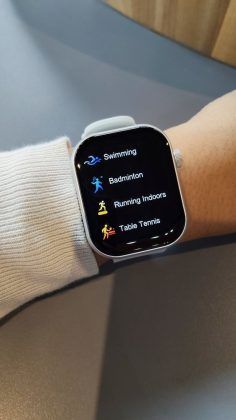 Infinix XWatch 3 mode olahraga