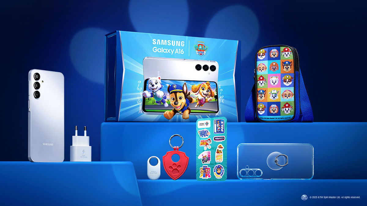 Samsung Rilis HP Galaxy A16 dan Tablet Tab A9 Bertema PAW Patrol, Cocok untuk Anak 