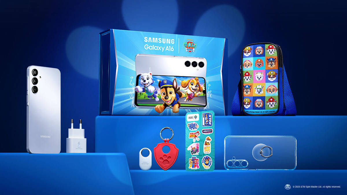Samsung Rilis HP Galaxy A16 dan Tablet Tab A9 Bertema PAW Patrol, Cocok untuk Anak 