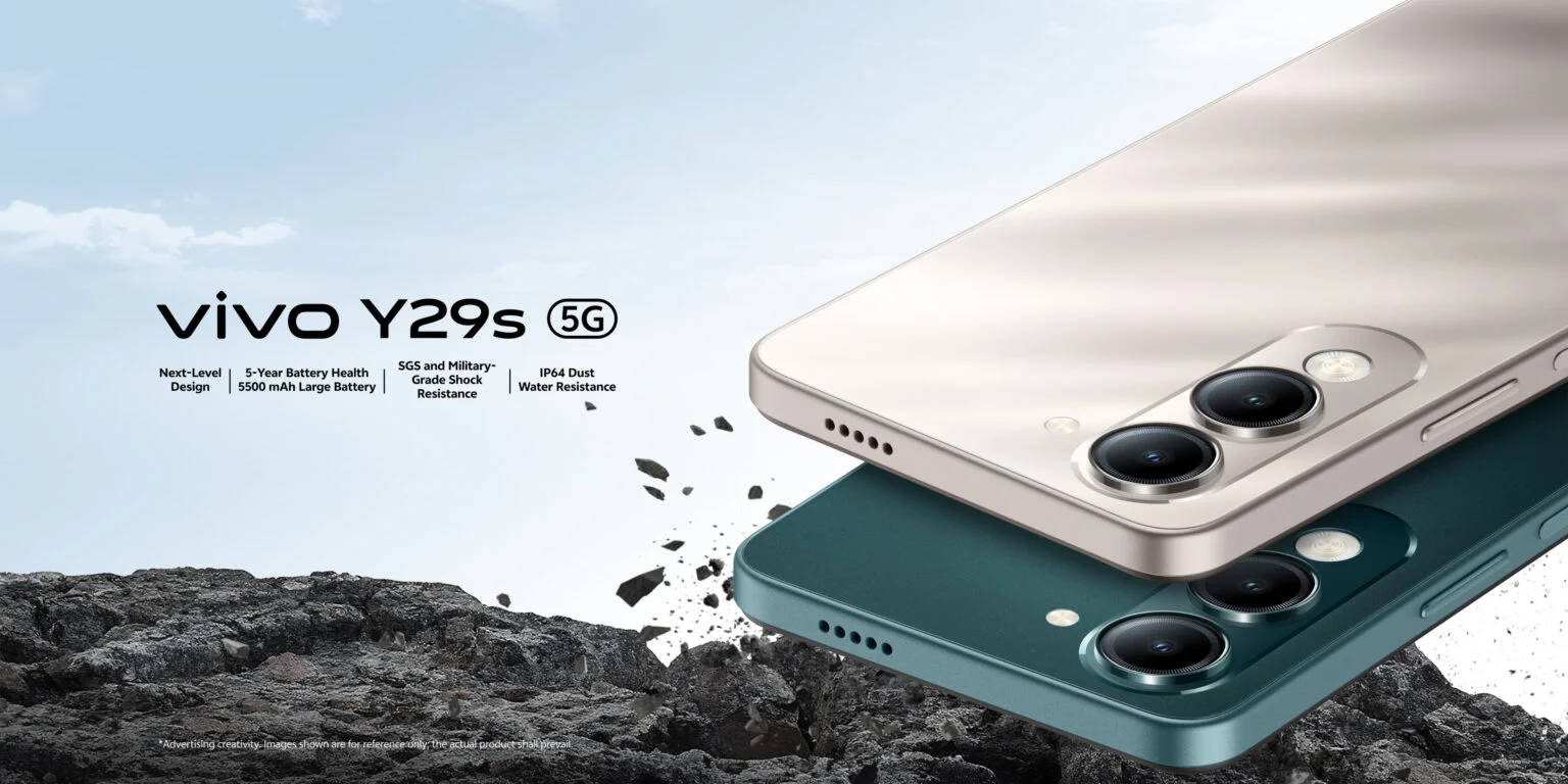 Vivo Y29s 5G Resmi, HP Menengah Berbodi Tangguh