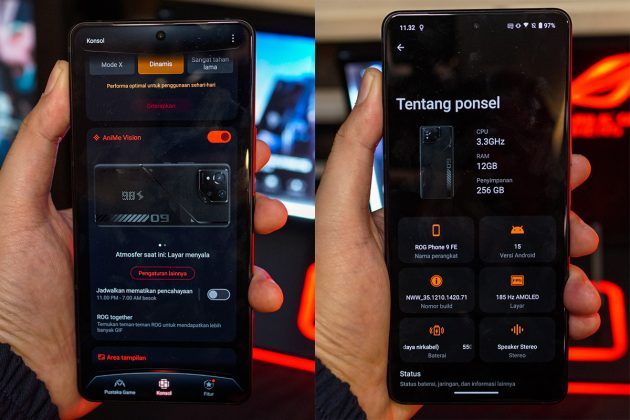 Asus ROG Phone 9 FE vs Pro