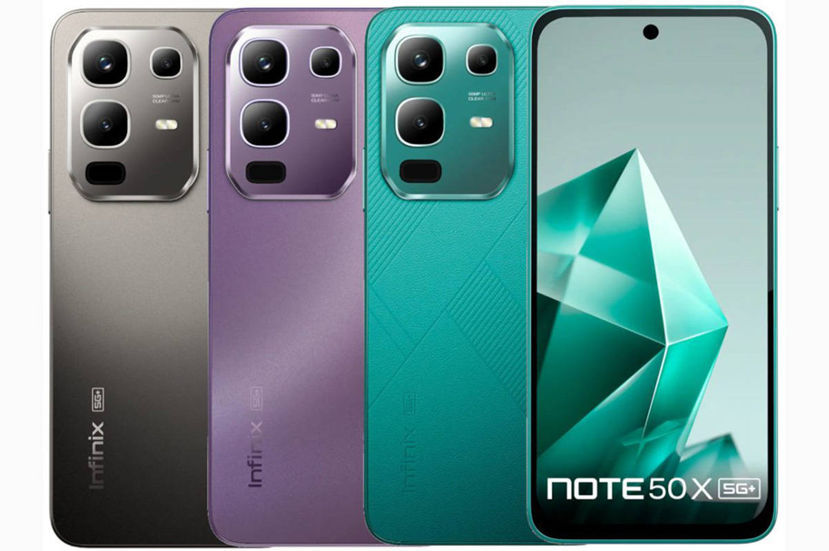Infinix Note 50X 5G Meluncur, HP 2 Jutaan dengan MediaTek Dimensity 7300 Ultimate