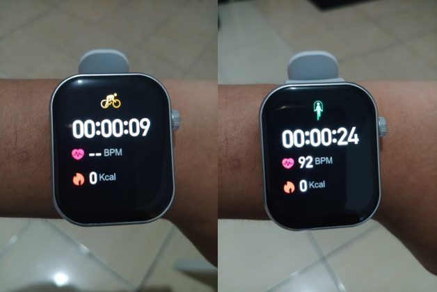 Mode olahraga bersepeda dan lompat tali