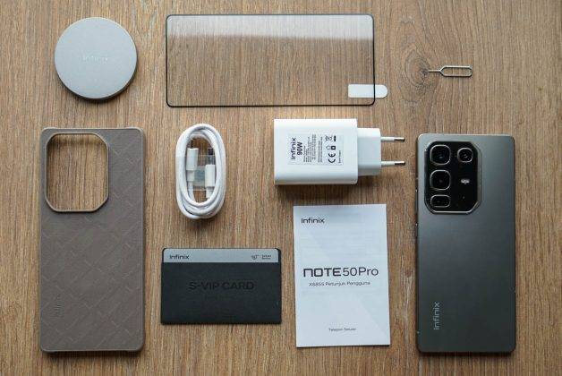 Unboxing Infinix Note 50 Pro: Tampilan Mewah, Fitur dan Aksesori Melimpah