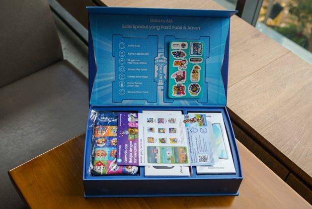 Unboxing Samsung Galaxy A16 Edisi Paw Patrol, Apa Saja Isinya?