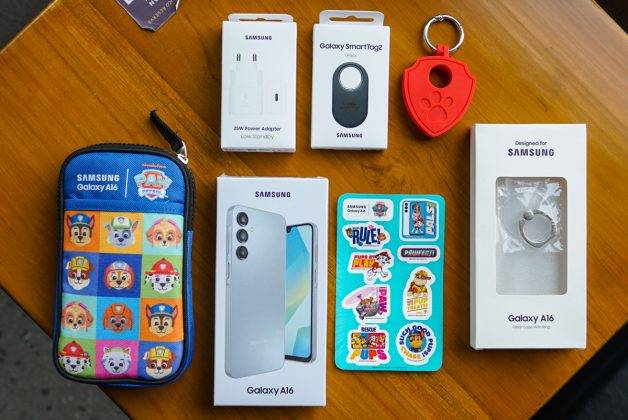 Unboxing Samsung Galaxy A16 Edisi Paw Patrol, Apa Saja Isinya?