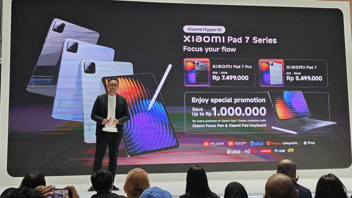 Tablet Xiaomi Pad 7 dan Pad 7 Pro Masuk Indonesia, Harga Mulai Rp 5 Jutaan