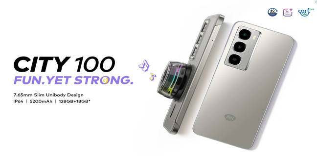 Itel City 100 Bakal Rilis di Indonesia Bulan Mei, Intip Spesifikasinya