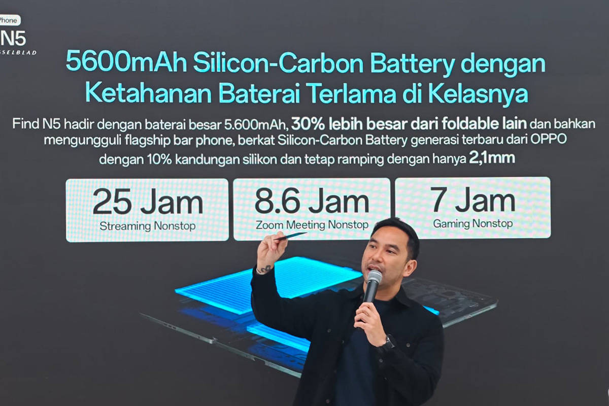 HP Lipat Tertipis Oppo Find N5 Masuk Indonesia 30 April, Ini Fitur-fitur Unggulannya