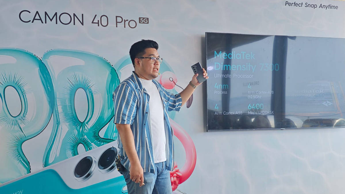 Tecno Camon 40 Pro 5G Andalkan Dimensity 7300 Ultimate untuk Kinerja Tinggi dan Baterai Irit