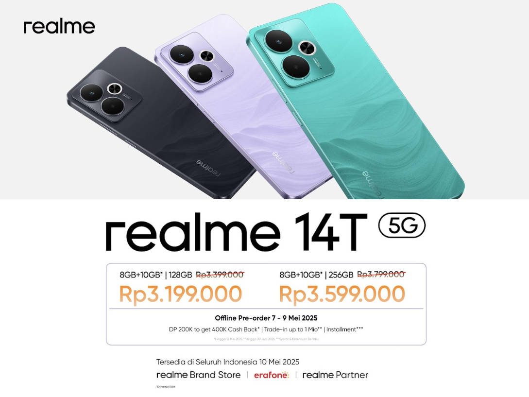 Harga Realme 14T 5G