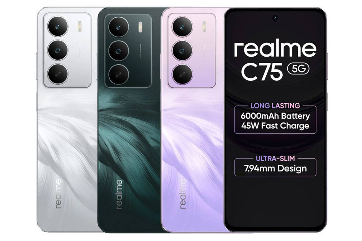 Realme C75 5G Resmi dengan MediaTek Dimensity 6300 dan Baterai 6.000 MAh