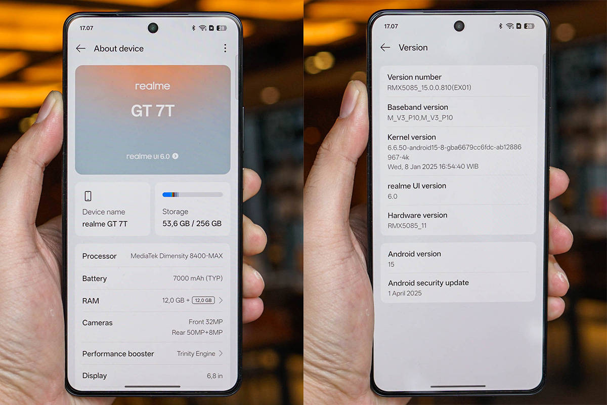 Unboxing Realme GT 7T, HP Gaming dengan Chipset MediaTek Dimensity 8400 Max
