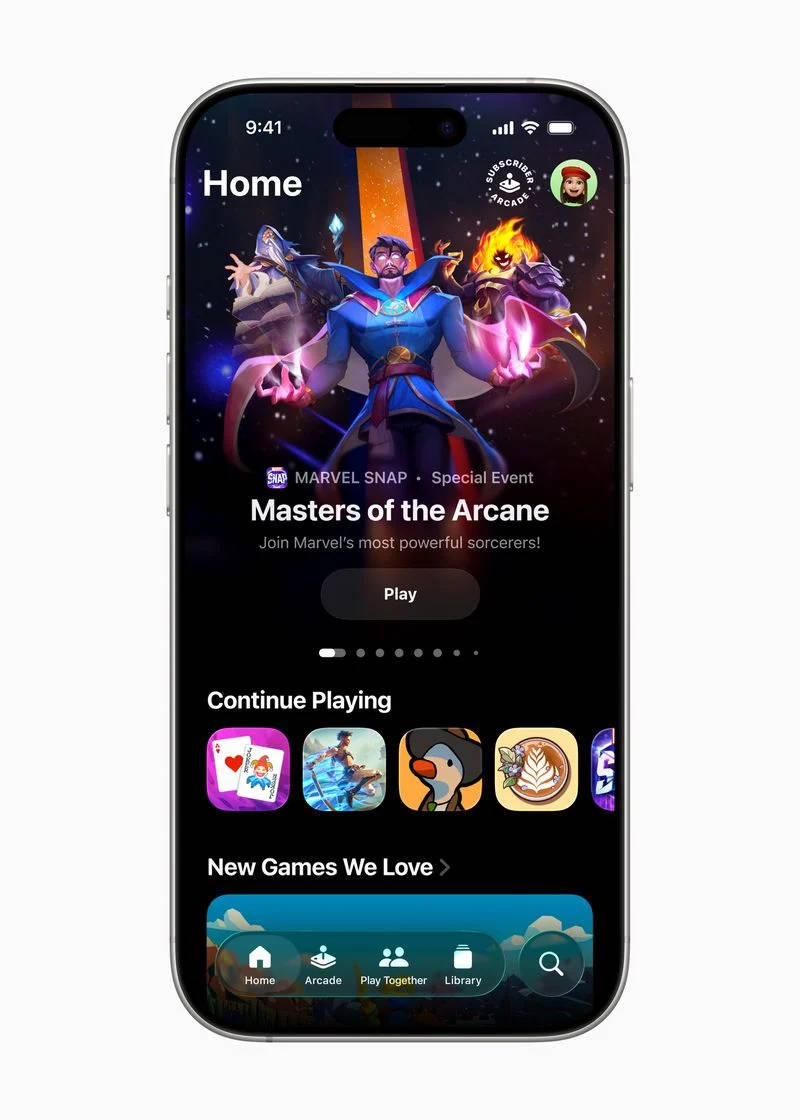 Apple Games. 