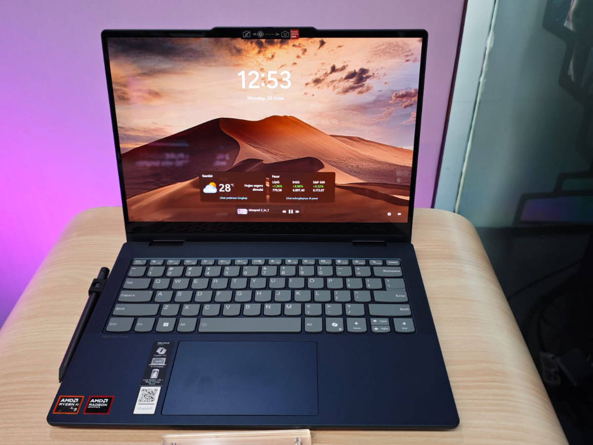 Lenovo Indonesia Luncurkan Jajaran Laptop AI Terbaru dengan Prosesor AMD Ryzen 300 Series