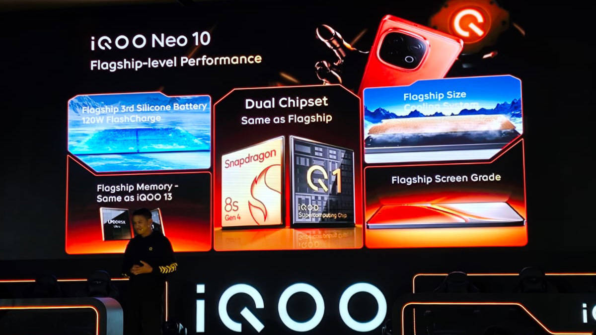 iQoo Neo 10 Masuk Indonesia, HP Gaming Rp 5 Jutaan dengan Chip Ganda