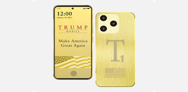 Trump Masuk Bisnis Gadget lewat Layanan Seluler dan HP Berwarna Emas