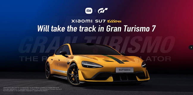 Mobil Listrik Xiaomi SU7 Ultra Bakal Bisa Dimainkan di Game Balap Gran Turismo 7 Mobil Listrik Xiaomi SU7 Ultra Bakal Bisa Dimainkan di Game Balap Gran Turismo 7