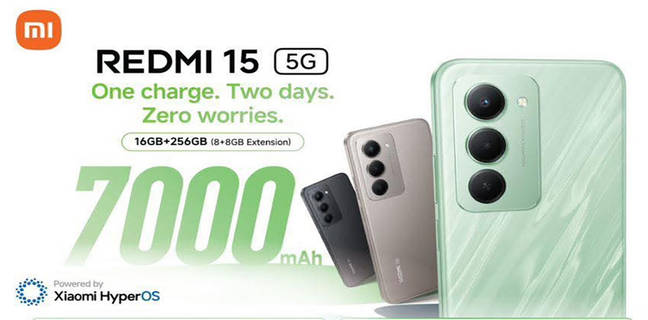 Bocoran Spesifikasi Xiaomi Redmi 15 5G, Punya Layar Besar dan Baterai Jumbo