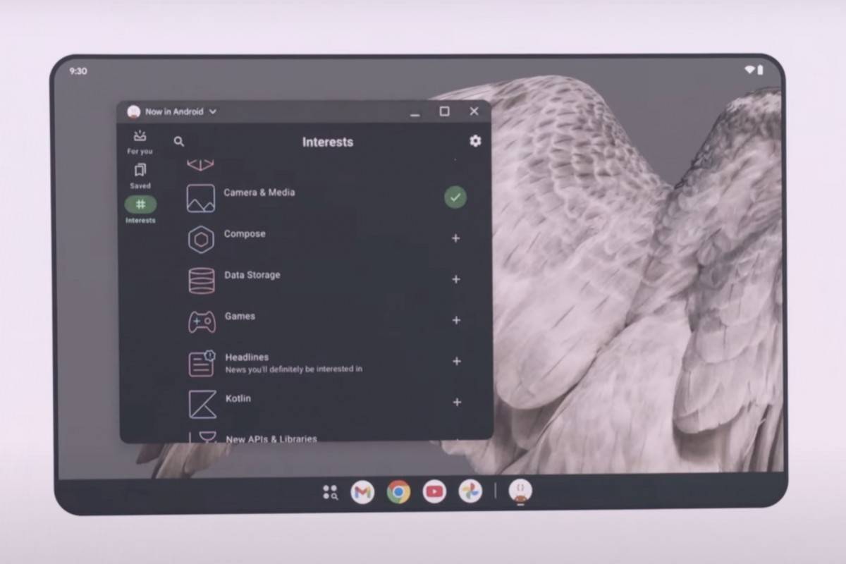 Fitur Desktop Mode pada Android 16.