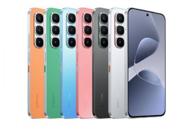 Varian warna Infinix Hot 60 Pro.