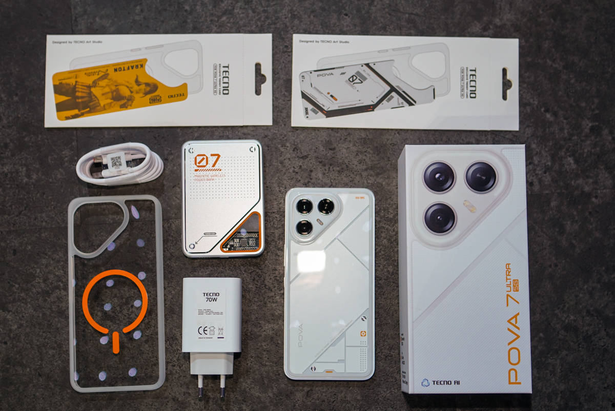 Unboxing dan Hands-on Tecno Pova 7 Ultra 5G, Dapat Powerbank Wireless Gratis