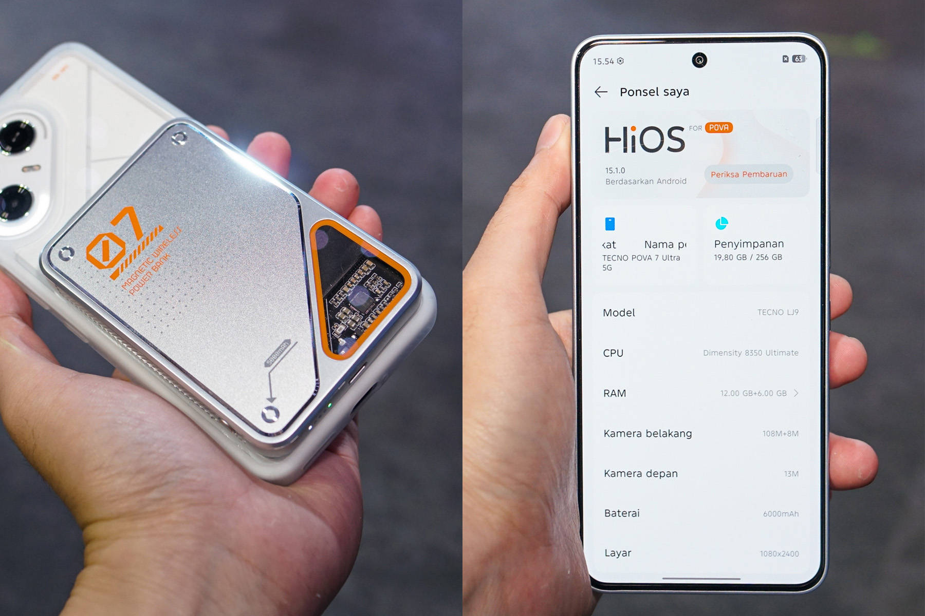 Unboxing dan Hands-on Tecno Pova 7 Ultra 5G, Dapat Powerbank Wireless Gratis