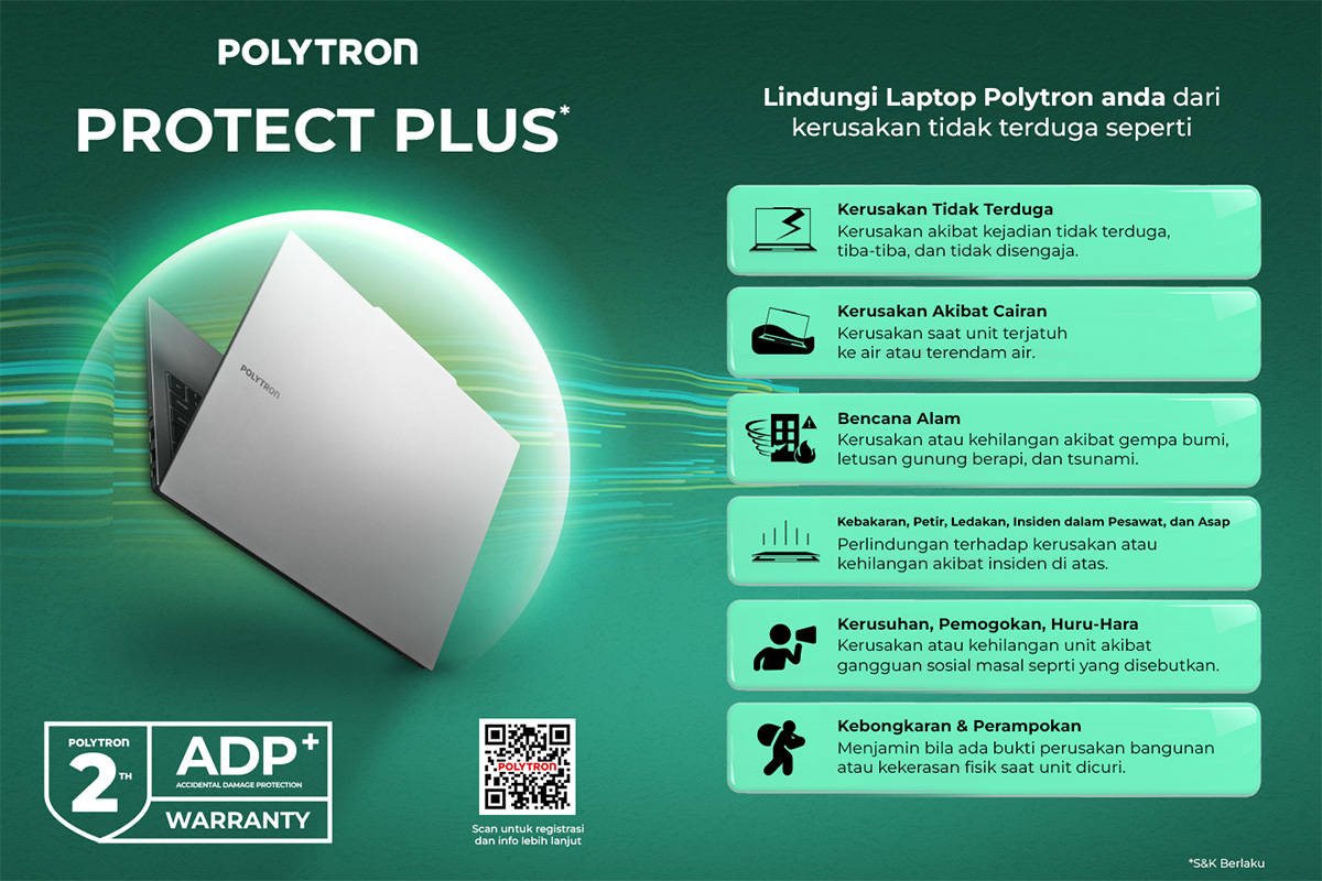 Polytron Luncurkan Luxia, Jajaran Laptop Pertamanya di Indonesia