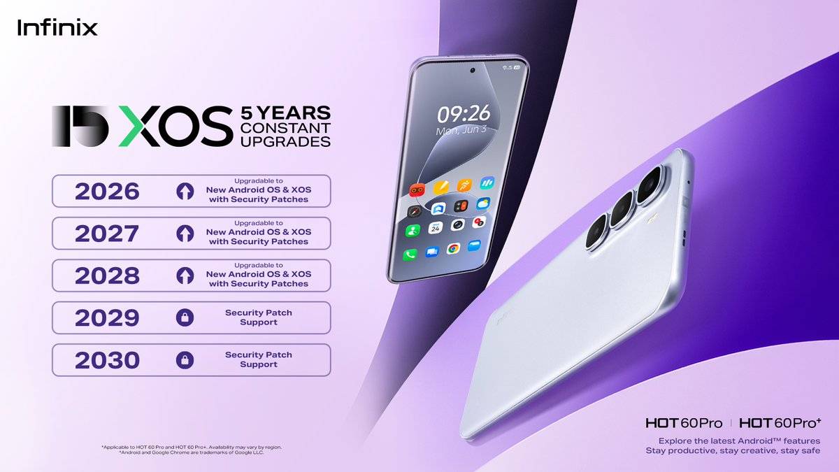 Perbandingan Infinix Hot 60 Pro dan Nubia Neo 3.