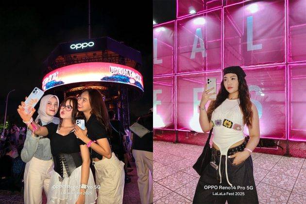 Oppo Akhiri LaLaLa Festival 2025, Booth-nya Jadi Tempat Hangout Favorit