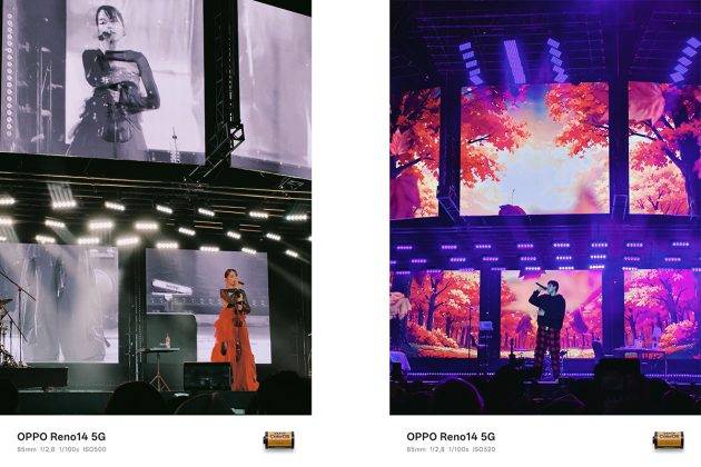 Oppo Reno 14 5G di LaLaLa Festival 2025, Begini Hasil Fotonya
