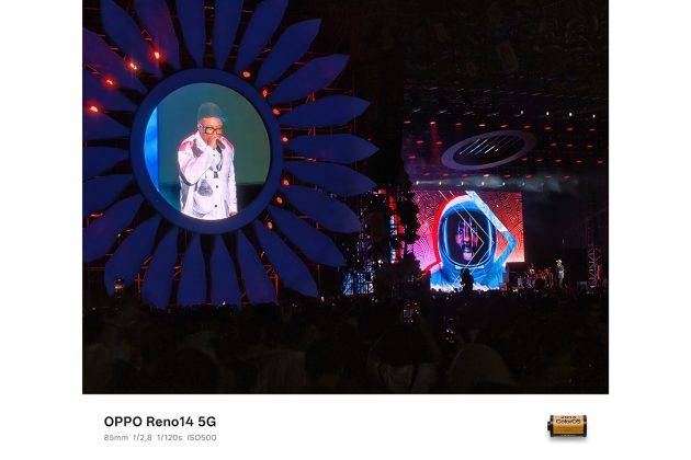 Oppo Reno 14 5G di LaLaLa Festival 2025, Begini Hasil Fotonya