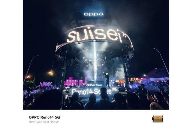 Oppo Reno 14 5G di LaLaLa Festival 2025, Begini Hasil Fotonya