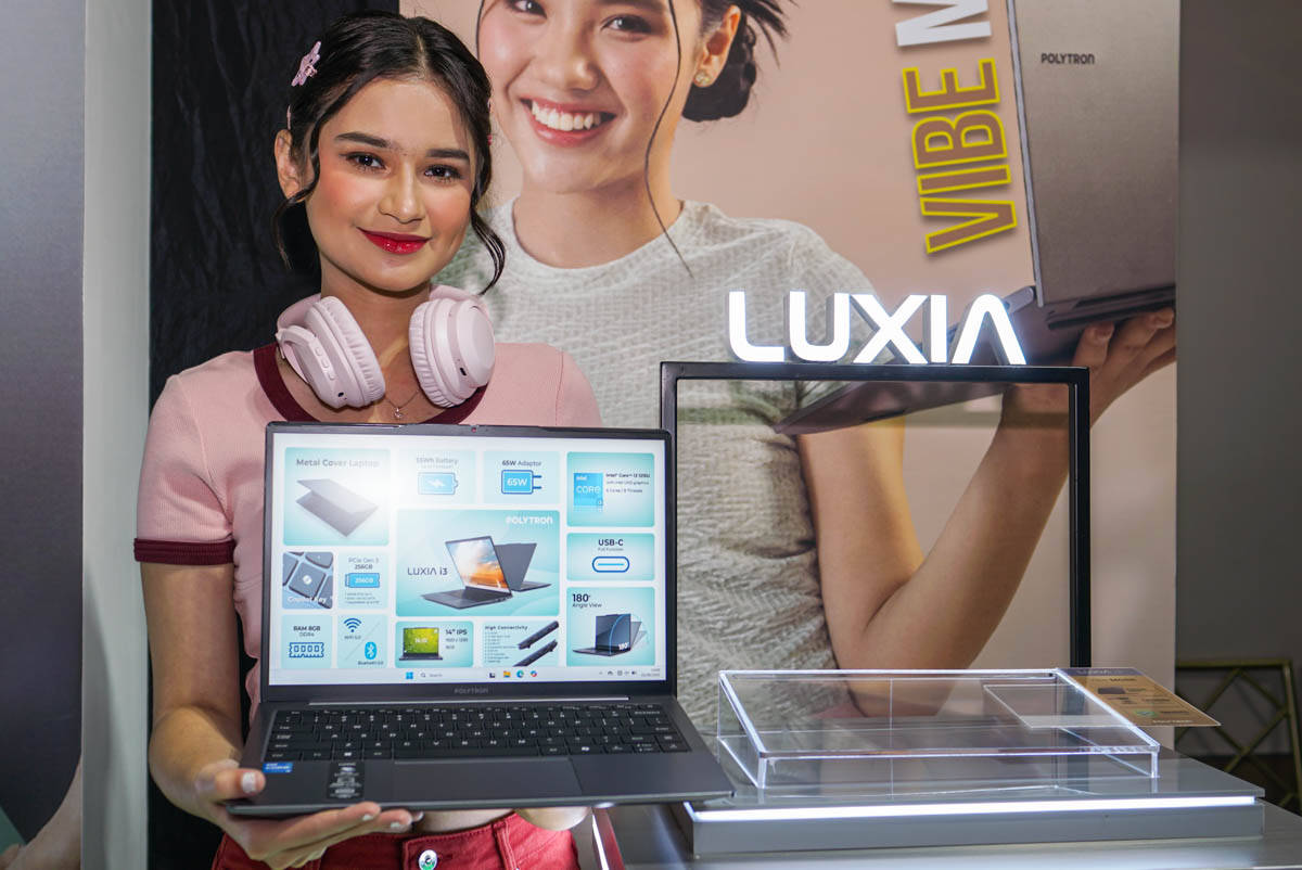Polytron Luncurkan Luxia, Jajaran Laptop Pertamanya di Indonesia