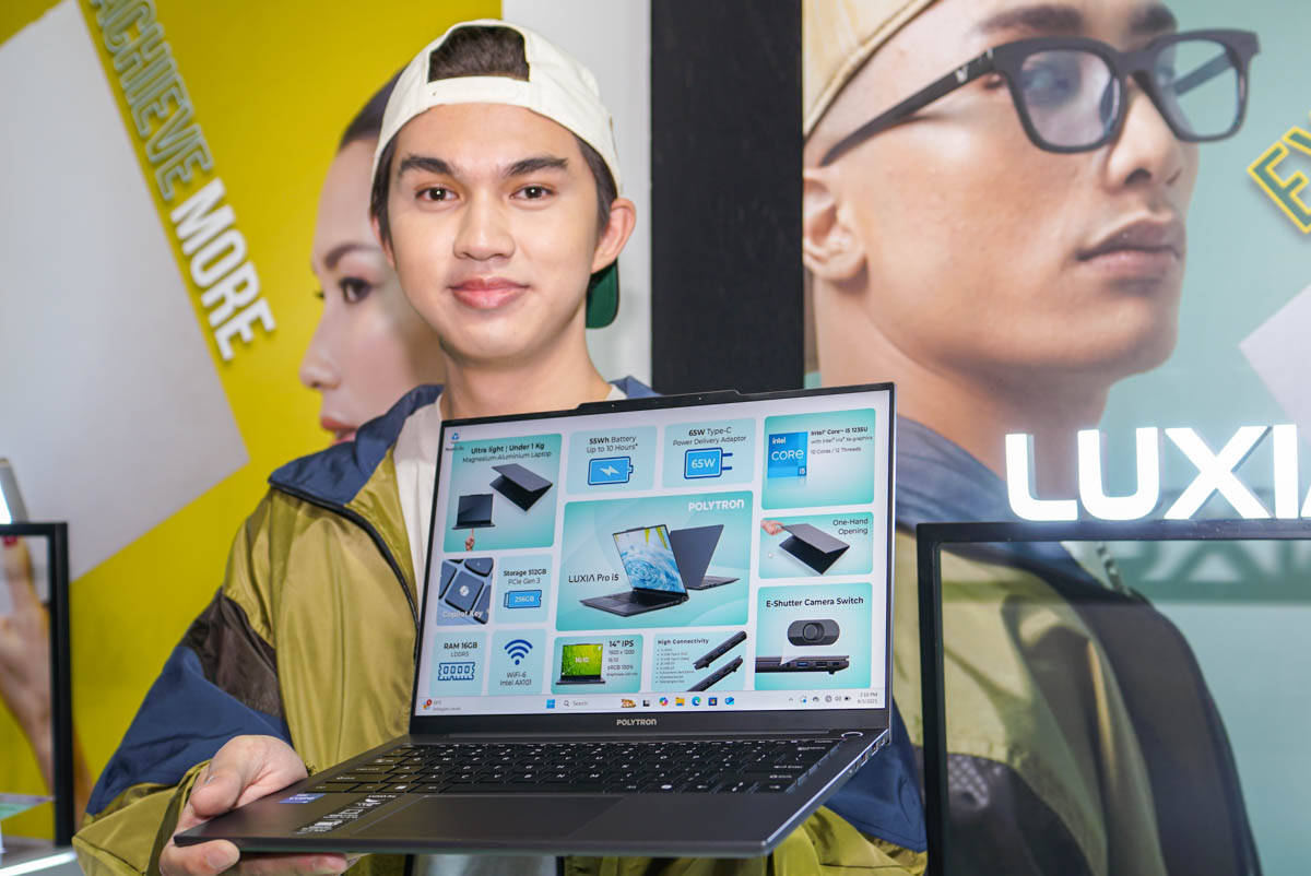 Polytron Luncurkan Luxia, Jajaran Laptop Pertamanya di Indonesia