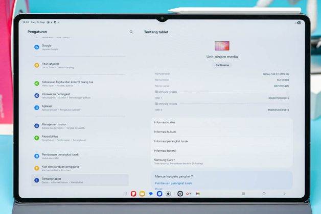 Samsung Galaxy Tab S11 dan S11 Ultra Resmi Masuk Indonesia, Begini Tampilannya