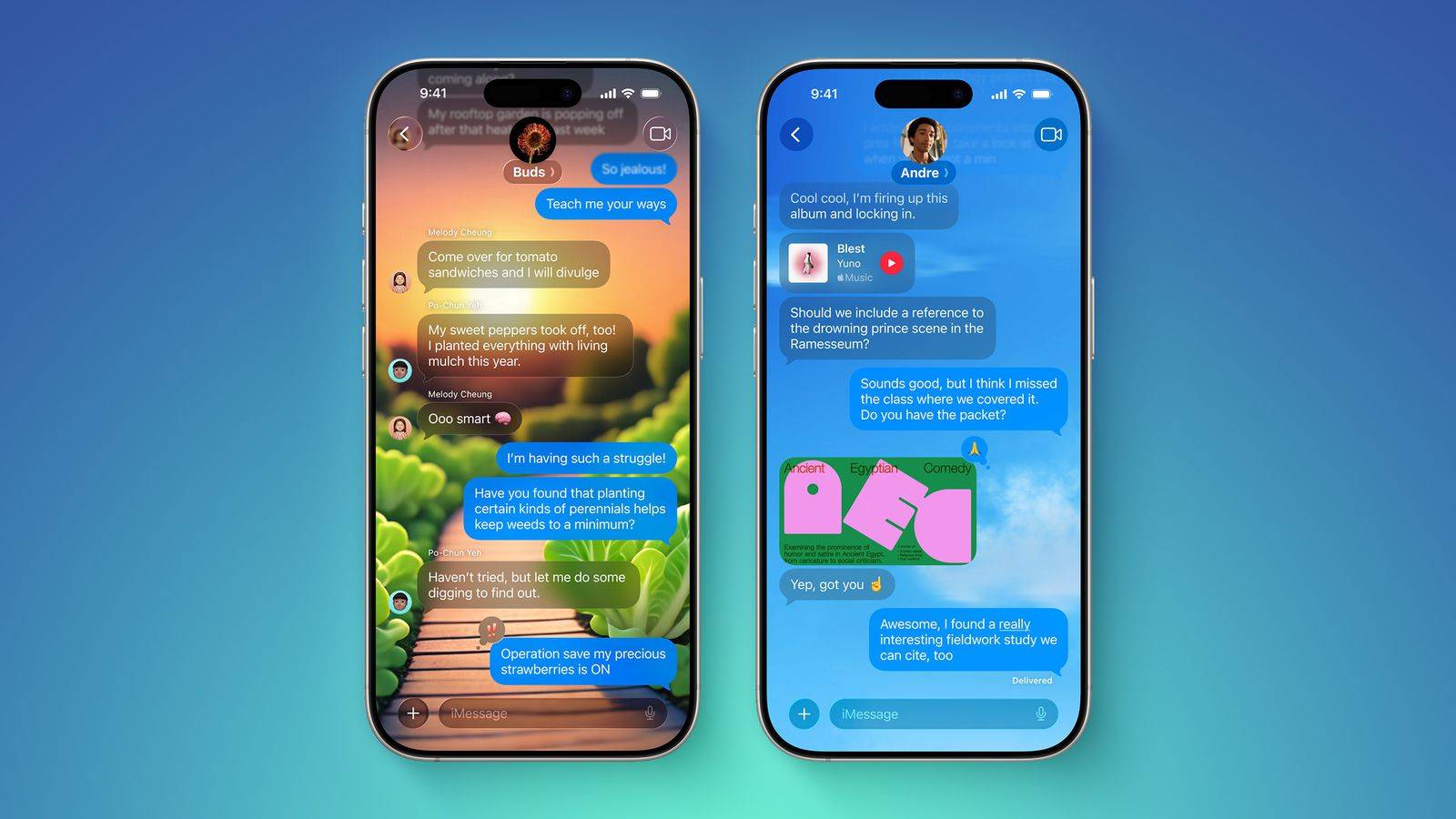 Fitur-fitur baru di aplikasi iMessage