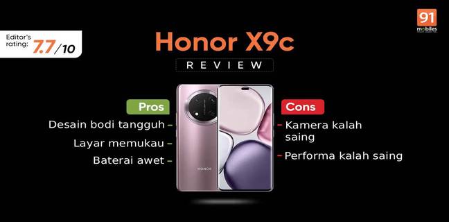 Review Honor X9c: Tampil Stylish, Namun Apakah Berdaya Saing Tinggi?