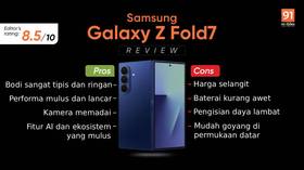 Review Samsung Galaxy Z Fold 7: Bodi Ramping dan Ringkas, Banyak Bisanya