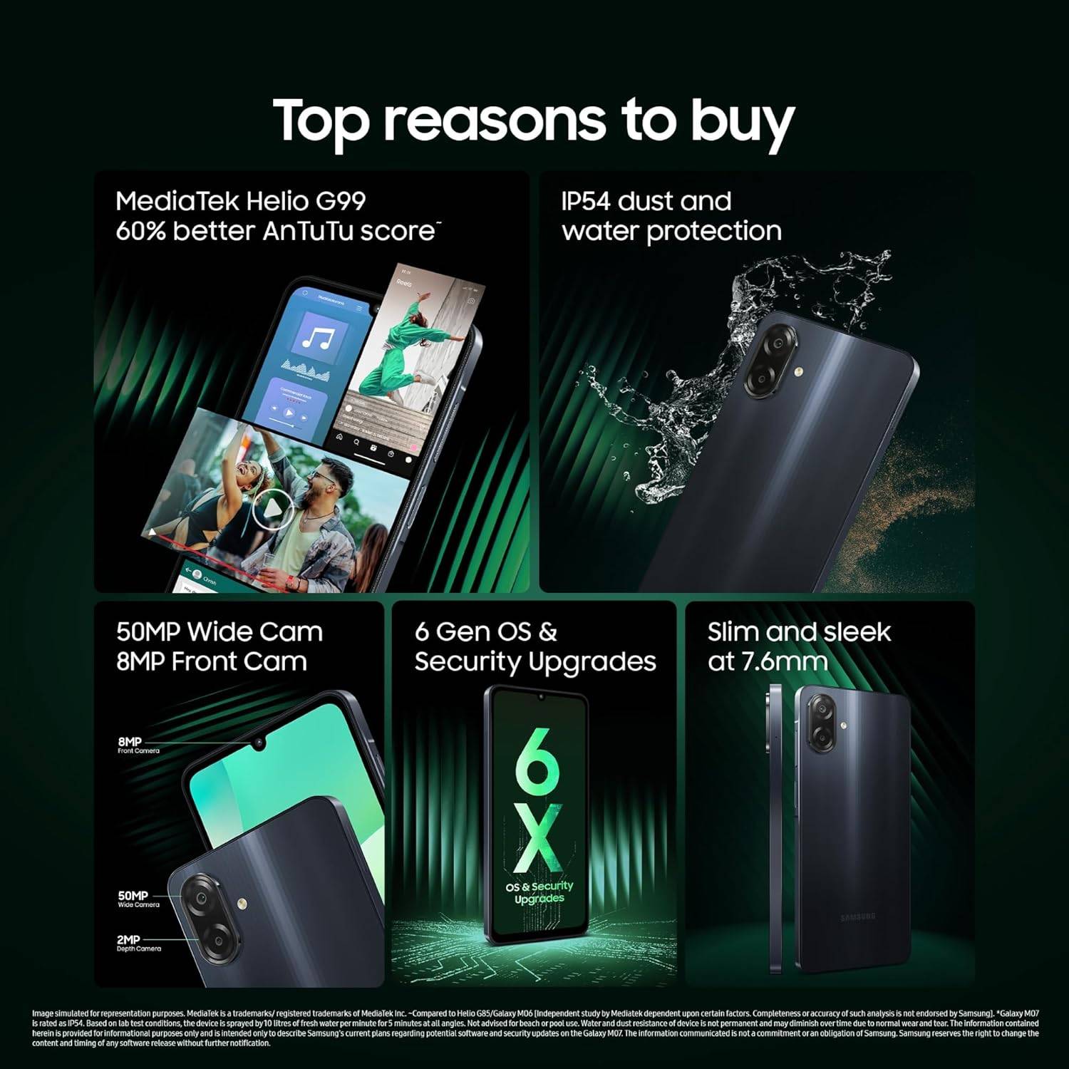 Spesifikasi Galaxy M07.