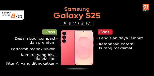 Review Samsung Galaxy S25: Lebih Bertenaga, Fitur AI Lebih Cerdas