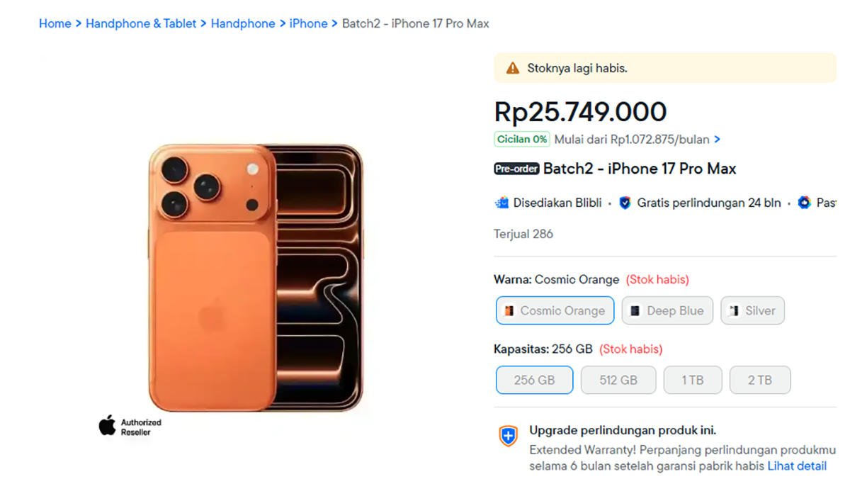 iPhone 17 Series dan iPhone Air Sudah Bisa Dibeli di Indonesia Hari Ini, Harganya?