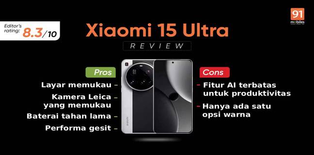 Review Xiaomi 15 Ultra: Ponsel Flagship Serba Bisa
