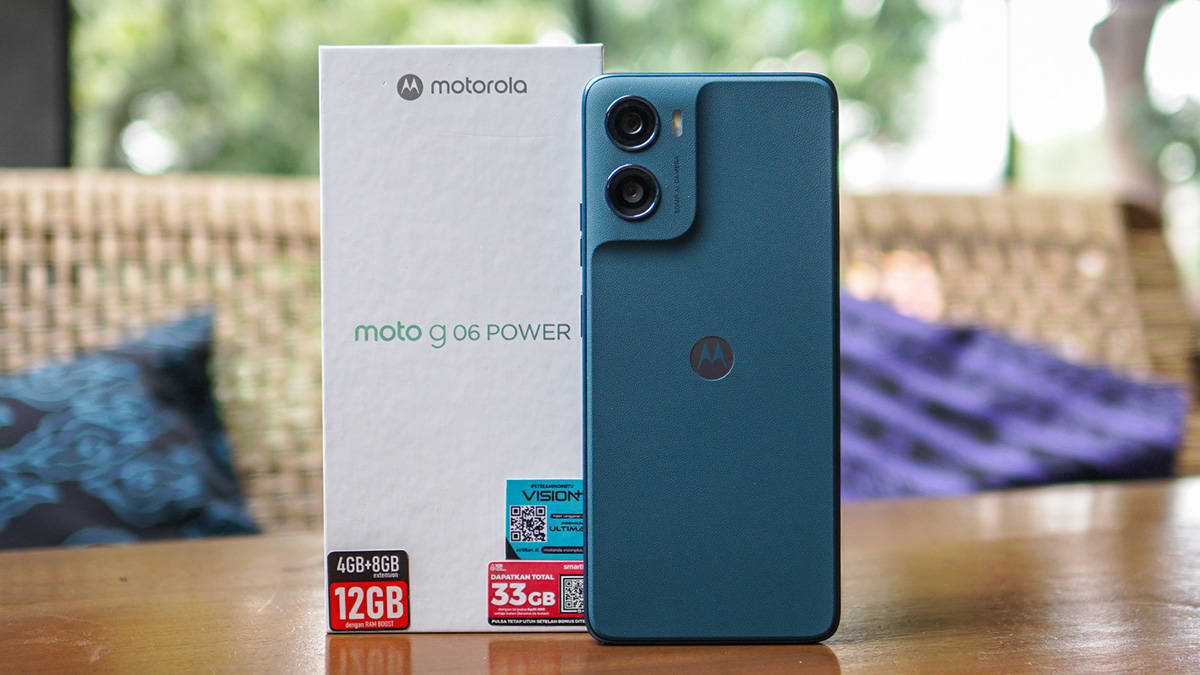 Inilah Motorola Moto G06 Power, HP Sejutaan Berbaterai 7.000 MAh