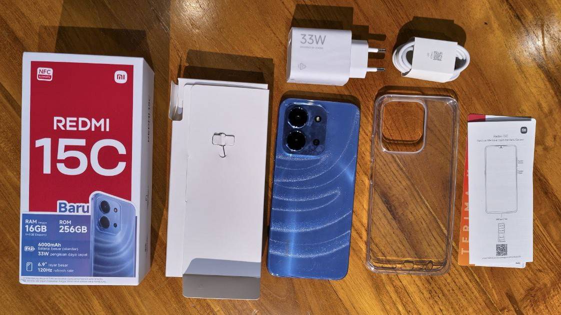 Unboxing Redmi 15C.