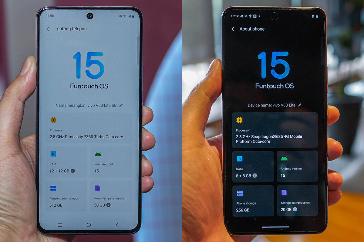 Lebih Dekat dengan Vivo V60 Lite, HP Menengah Versi "Ringan" Mulai Rp 3 Jutaan
