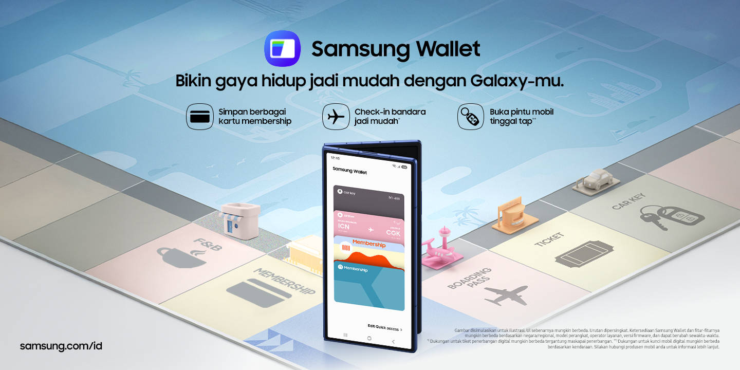 Samsung Wallet Resmi Hadir di Indonesia, HP Bisa Jadi Dompet Digital