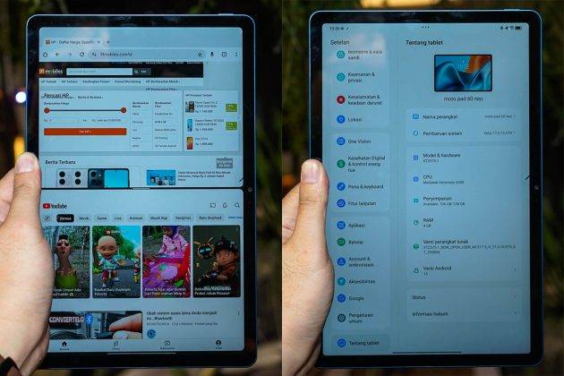 Inilah Motorola Moto Pad 60 Neo, Tablet Rp 2 Jutaan dengan Stylus