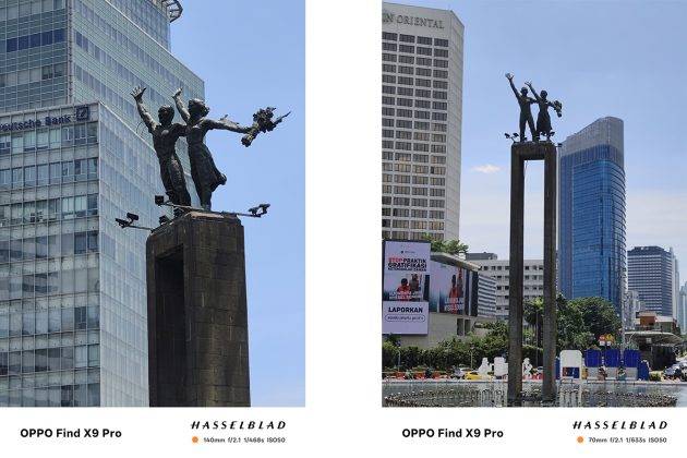 Uji Kamera Oppo Find X9 Pro Memotret Gedung-gedung Megah di Jakarta