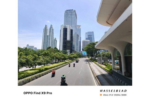 Uji Kamera Oppo Find X9 Pro Memotret Gedung-gedung Megah di Jakarta